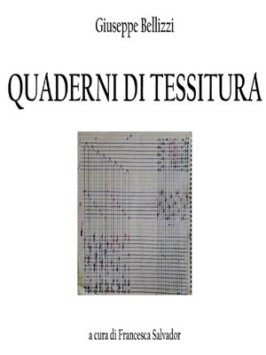 cover image of Quaderni di tessitura
